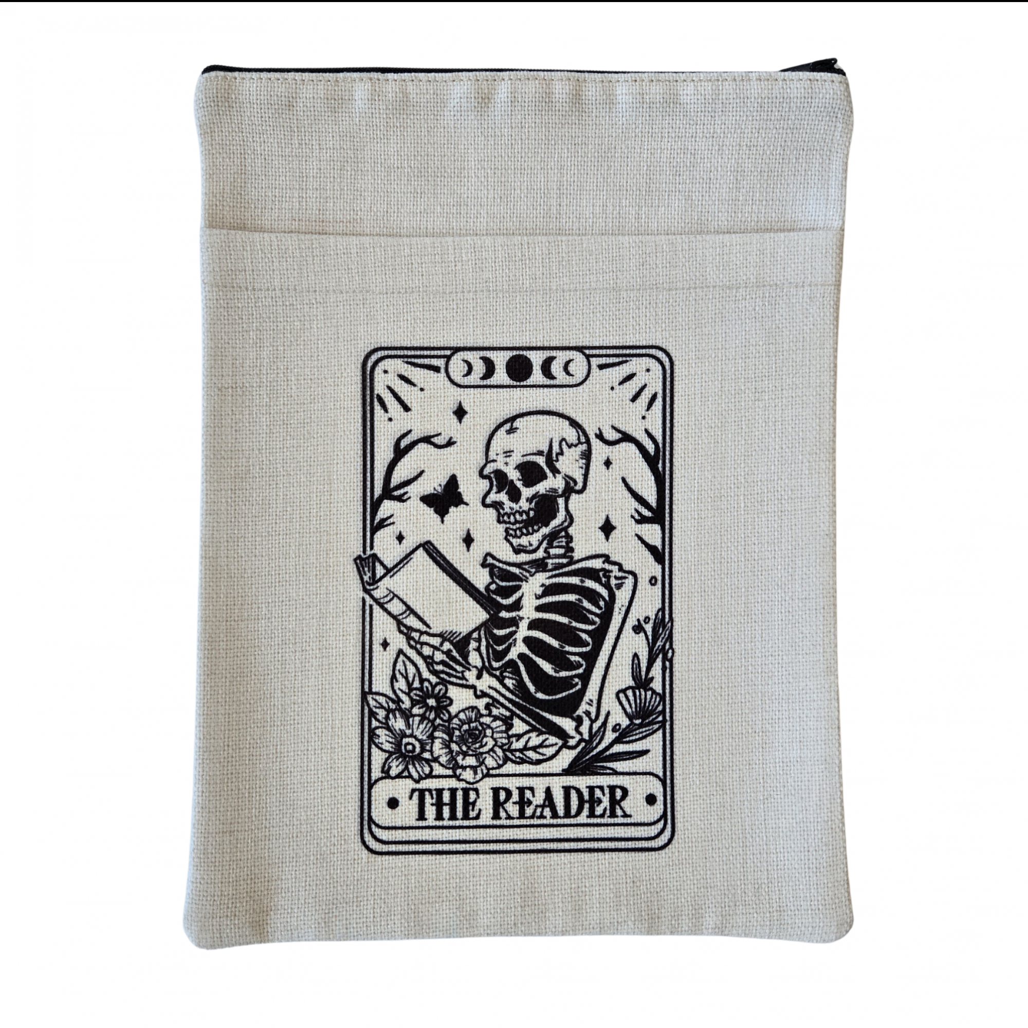 The Reader Linen Book Sleeve